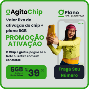 AgitoChip Ativação AgitoChip Ativação
